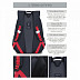 Рюкзак школьный GRIZZLY RB-154-3 /1 black/red Рюкзак школьный GRIZZLY RB-154-3 /1 black/red