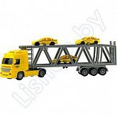 На картинке изображен Машинка инерционная Wenyi Автовоз (WY792A) Машинка инерционная Wenyi Автовоз (WY792A)