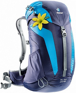 Велорюкзак Deuter AC Lite 22L SL blueberry-turquoise
