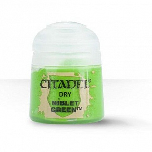 Краска для миниатюр Games Workshop Dry: Niblet Green 23-24