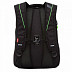 Рюкзак школьный GRIZZLY RU-138-1 /1 black/light green