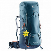 Рюкзак походный женский Deuter Aircontact Lite 60+10SL arctic-navy