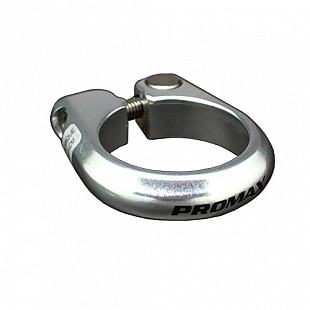 Зажим подседельный Promax MX-30RT 31,8мм, под шестигранник silver ZTB10222