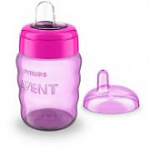 Чашка-поильник с носиком Philips Avent Комфорт 260 мл SCF553/00 purple