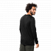 Футболка мужская Jack Wolfskin Essential Longsleeve Men black