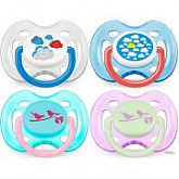 Пустышка силиконовая Avent Fashion SCF172/18
