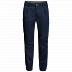 Брюки мужские Jack Wolfskin Blue Lake Cuffed Pants M night blue