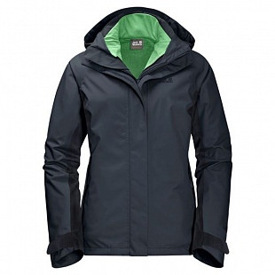 Куртка женская Jack Wolfskin Iceland Voyage 3в1 grey