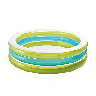 Бассейн Intex Swim Center See-Through Round 57489 Бирюза