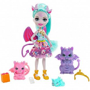 Игровой набор Enchantimals Семья Дианны Дракон (GYJ09)
