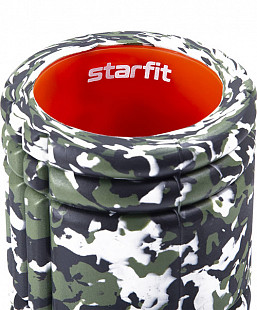 Ролик массажный Starfit FA-508 33x14см green/camouflage/orange