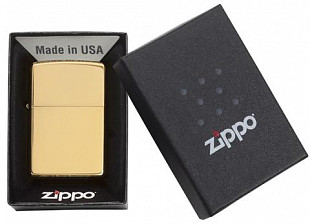 Зажигалка Zippo High Polish Brass 254B
