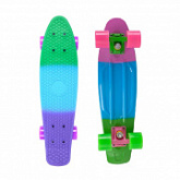 Penny board (пенни борд) RGX PNB-05 22" Green/Blue/Pink