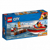 Конструктор LEGO City Пожар в порту 60213