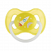 Пустышка Canpol babies Латексная Круглая 0-6 мес. (23/221_yel_new) yellow