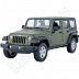 Машинка Maisto 1:24 Jeep Wrangler (31268) flat green