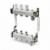 Коллекторная группа с регулируемыми клапанами Pro Aqua 1x7 вых 3/4" R510MB.07