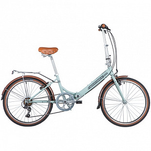 Велосипед Novatrack Aurora 24" (2020) 24FAURORA6S.BL20 light blue