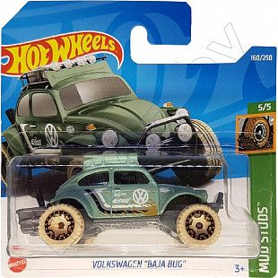 Машинка Hot Wheels Базовой коллекции Volkswagen Baja Bug 160/250 (5785 HCX74) mainline 2022
