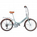 Велосипед Novatrack Aurora 24" (2020) 24FAURORA6S.BL20 light blue