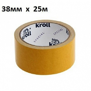 Клейкая лента двусторонняя полипропиленовая PP Kroll Special 38х25