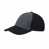 Бейсболка Contrasting Mesh CO40273 Black/Grey