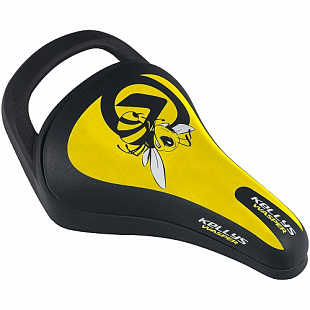 Седло Kellys Kls Wasper детское с ручкой, yellow