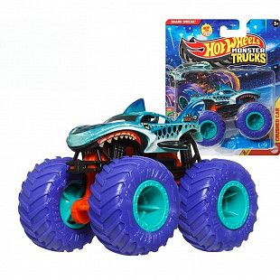 Машинка Hot Wheels Монстр трак Arabalar Shark Wreak (FYJ44 JCD80)