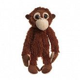 Мягкая игрушка Snowmen обезьянка сумочка на молнии Е96004 brown