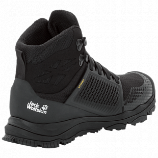 Ботинки мужские Jack Wolfskin Trail Invader Shield Mid M black / black