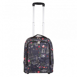 Рюкзак на колесах Polar П7111 dark pink