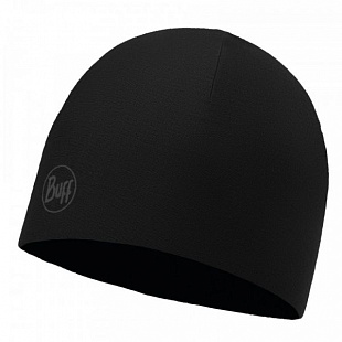 Шапка Buff microfiber reversible hat r-solid Black