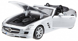 Масштабная модель автомобиля Maisto 1:24 Мерседес Бенц SLS AMG (31272) white