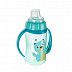 Поильник Canpol babies CUTE ANIMALS с ручками и силиконовым носиком 6м+ 320мл (56/512_tur) turquoise