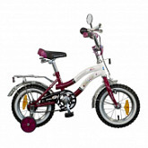 Велосипед Novatrack Zebra 12" (2015) Claret/White 125ZEBRA.CLR5