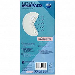 Вкладыши для бюстгальтера Canpol babies 1/653