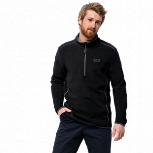 Пуловер мужский Jack Wolfskin Echo Men black
