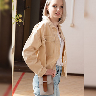 Сумка женская Ors Oro OMS-0173 beige
