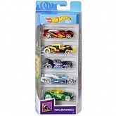 Набор машинок Hot Wheels HW Glow Wheels 5 шт. (1806 FKT66)