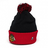 Шапка Atributika&Club NHL Chicago Blackhawks 59234 black/red