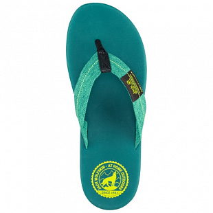 Вьетнамки мужские Jack Wolfskin Beachster M dark green / phantom