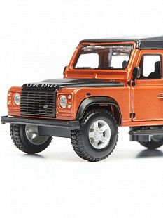 Коллекционная машина Bburago 1:32 Landrover Defender (18-43029) red