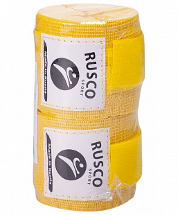 Бинт боксерский Rusco 4,5 м yellow