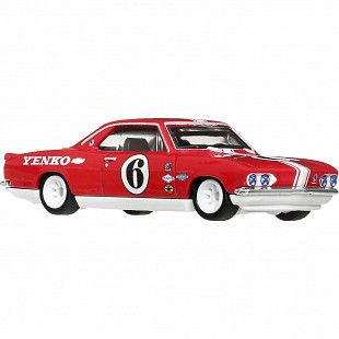 Машинка Hot Wheels Premium Team Transport 66 Chevrolet Corvair Yenko Stinger & '72 Chevy Ramp Truck Camion A Rampe (FLF56 JHX91)