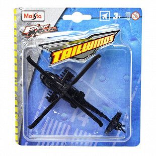 Игрушка Maisto Военная авиатехника AH-64 Apahe (15353) black