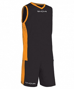 Баскетбольная форма Givova Power Kitb05 black/orange