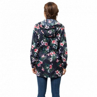 Куртка женская Jack Wolfskin Tropical Parka W midnight blue all over