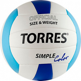 Мяч волейбольный Torres Simple color V30115 (р.5)