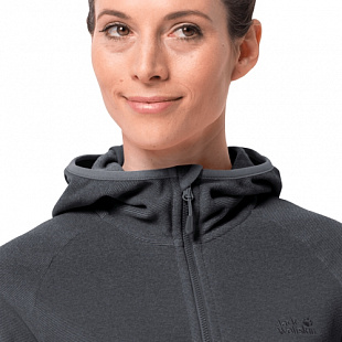 Куртка женская Jack Wolfskin Arco Jacket Women ebony stripes