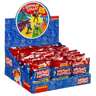 Игрушка-сюрприз Bondibon сборный солдат 6 видов ВВ3702